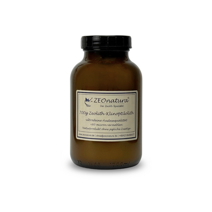 700g glass zeolite ultrafine selection quality 95% clinoptilolite content