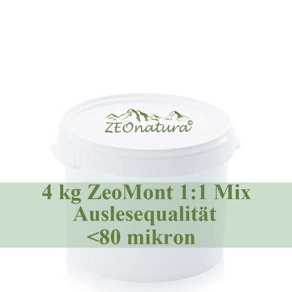 4 kg Zeolith + Bentonit (Montmorillonit) Mineralmix