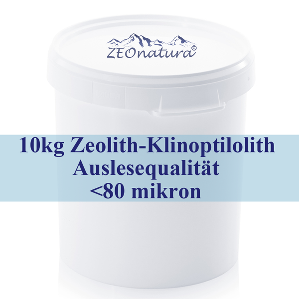10 kg Eimer Zeolith ultrafein Auslesequalität 95% Klinoptilolithgehalt